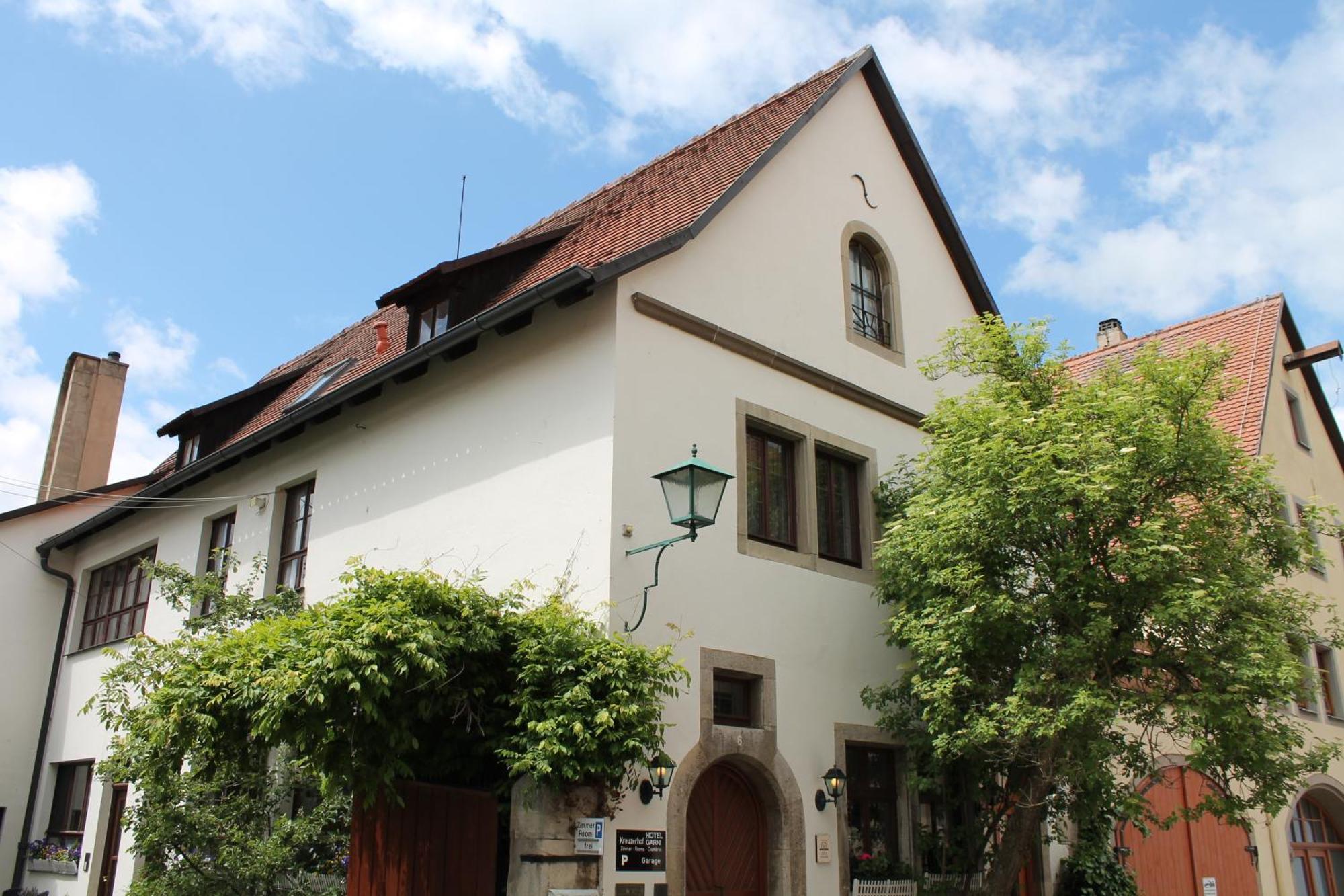 Kreuzerhof Hotel Garni Ротенбург об дер Таубер Екстериор снимка